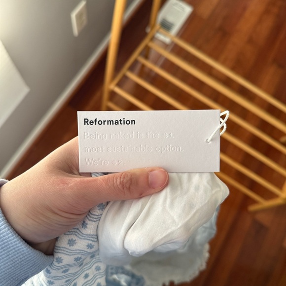 NWT Reformation Cherise Linen Maxi Dress | Size 10 - Picture 10 of 13